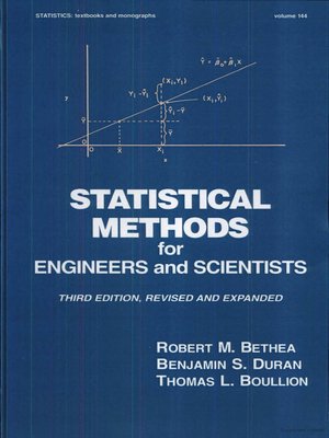 cover image of Statistical Methods for Engineers and Scientists
